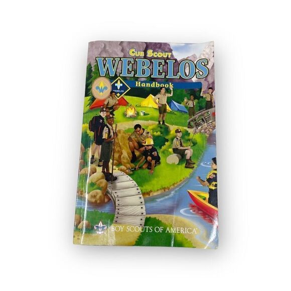 Boy Scout Cub Scout Webelos Handbook 2011 Used Good - Picture 1 of 5